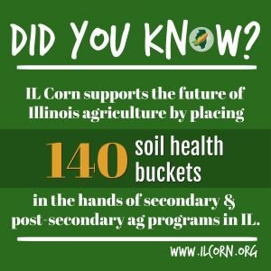 IL Corn Partners with WIU in Soil Bucket Program for Third Year