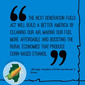 Illinois Corn Growers Association Welcomes Bustos’ Next Generation Fuels Act