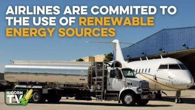 airlines are committed to the use of renewable energy sources