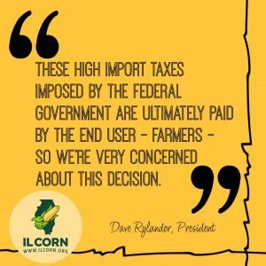 IL Corn Growers Association Monitoring Fertilizer Tariffs and 2024 Crop Budgets