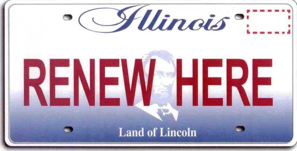 CHECK LICENSE PLATE RENEWAL STICKERS