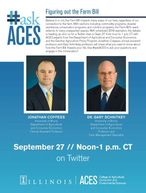 JOIN FARM BILL EXPERTS THIS WEDNESDAY FOR #askACES