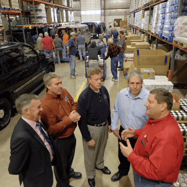 PORK, CORN AND SOYBEAN GROUPS DONATE 10,000 POUNDS OF PORK TO THE MIDWEST FOOD BANK
