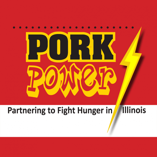 PORK, CORN, AND SOYBEAN GROUPS DONATE 14,000 POUNDS OF PORK TO MIDWEST FOOD BANK