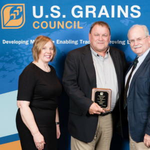 THE FARMER IN THE BLUE HAT: USGC RECOGNIZES BILL LONG FOR FIVE YEARS OF SERVICE